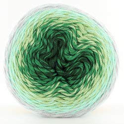 Scheepjes Whirl-Fine Art 1x220g - 653 Fauvism Green and Grey Yarn