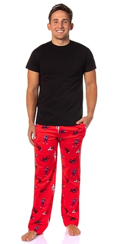 Marvel Spider-Man Men's Miles Morales Game Inspired AOP Character Pants2