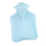 Wärmflasche 500Ml Mit Weichem Bezug Mit Wärme Kältetherapie Gegen Regelschmerzen Verspannungen Ideal Für Frauen & Kinder