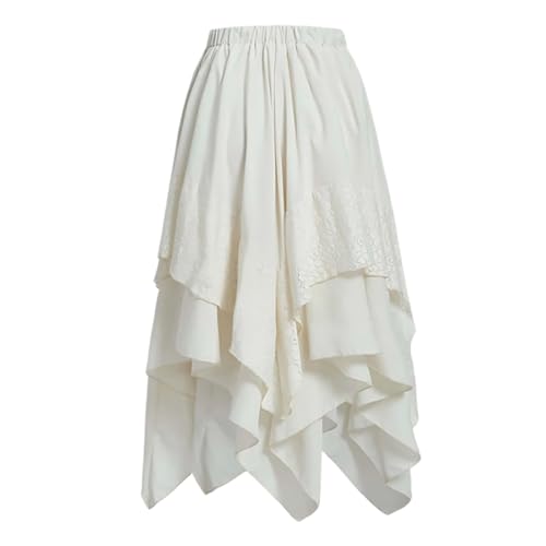 Falda con flecos de baile mujer ligera para evitar el calor 3
