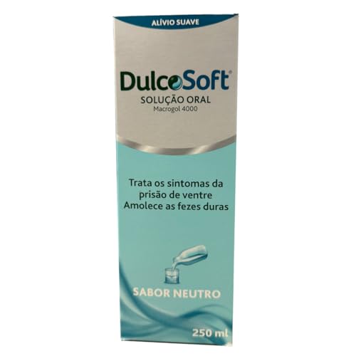Dulcosoft líquido – Laxante - Estreñimiento e Irregularidad - Alivio Suave del estreñimiento en 24-72h – Macrogol - Solución Oral 250 ml