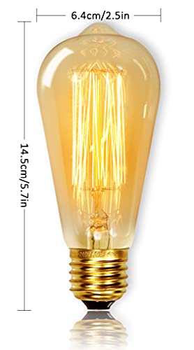 ST64-Vintage-Light-Bulbs-with-E27-Edison-Screw-Cap-Squirrel-Cage-Shaped-Filament-Bulb-2700K-Warm-White-Dimmable-Pack-of-6