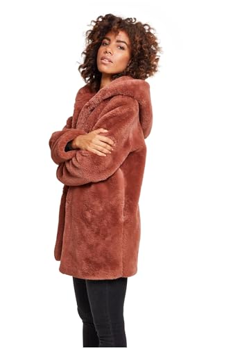 Urban Classics Damen, Parka, Darkrose, S