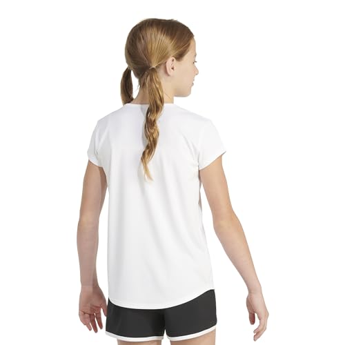 Image of adidas Girls' Short Sleeve Scoop Neck Tee T-Shirt