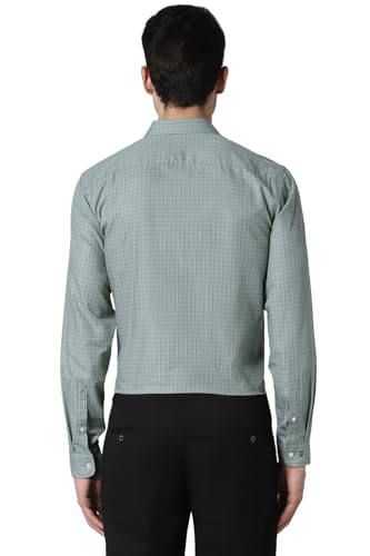 Image of Peter England Men Polycotton Solid Slim Fit Shirt
