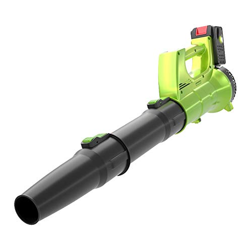 Akku Laubbläser (40V Leerlaufdrehzahl 28000 U/min integrierter Laubkratzer für Terrassen Wege Einfahrten ohne Akku + Ladegerät)