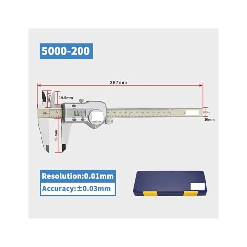 fW^Lp[ 0-150 mm/6C` XeXX`[ o[jALp[ Q[W }CN[^[ dq(0-200mm)