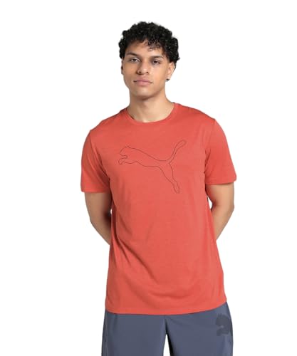 Image of Puma Men's Solid Regular Fit T-Shirt