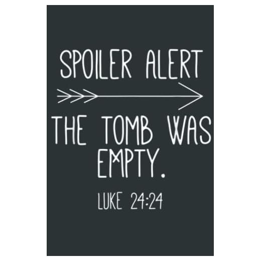 Easter He Is Risen Spoiler Alert the Tomb Is Empty Christian: Notebook_Journal_Heart_Journal_Notebook_6x9_inch_100pages.pdf