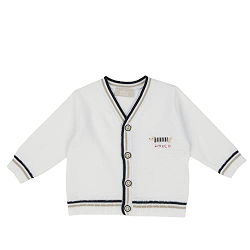 Chicco Chaqueta de punto para bebé, Blanco, 68 cm