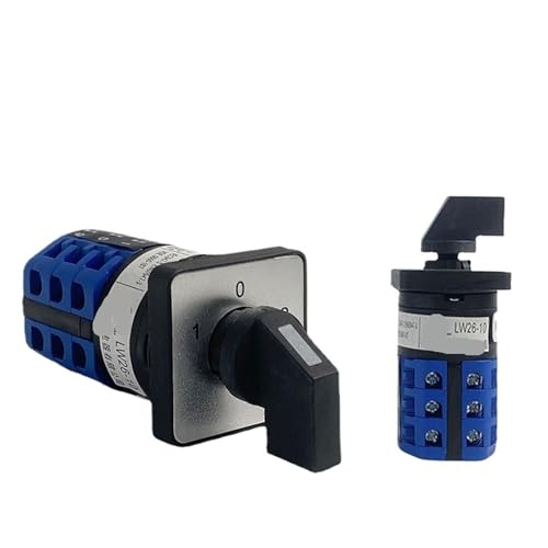 Commutateur rotatif LW26-10 10A pour résoudre les coupures de courant via double alimentation