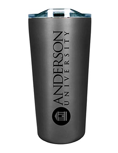 The Fanatic Group Anderson University Double Walled Soft Touch Tumbler, Design-2 - Silver