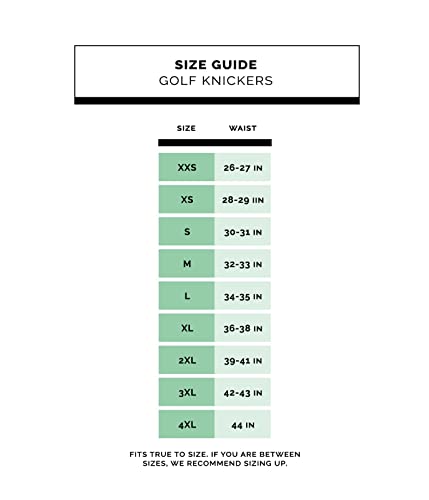 Tipsy Elves Golf Knickers for Men - Included Matching Socks - Athletic Fit Mens Pants with Game Changing Designs4