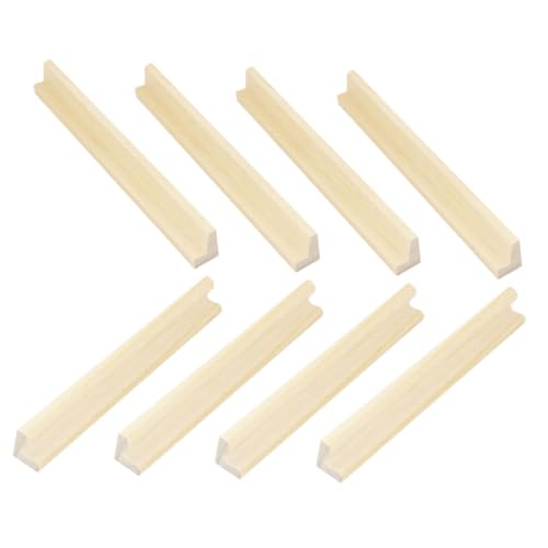 Set de 8 bandejas de madera para dominó