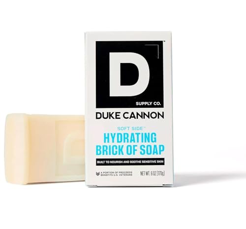 Duke Cannon Soft Side Hydrating Brick of Soap for Men - 6 oz
