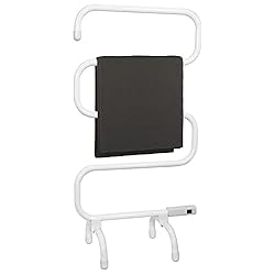 5-BAR HEATED DESIGN: Equipped with five evenly spaced bars, this electric towel rail provides optimal drying for towels, keeping them warm and fresh at all times. Adding extra comfort to your daily routine. COST-EFFICIENT HEATING: Operating at less t...