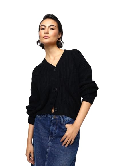 Acrylic Women's V-Neck Sweater
