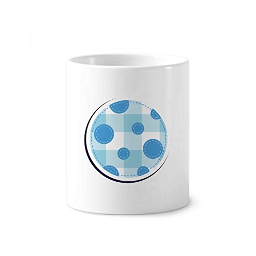 Porte-brosse à dents et stylo en céramique DIYthinker Univers Alien Lune, tasse blanche 350ml