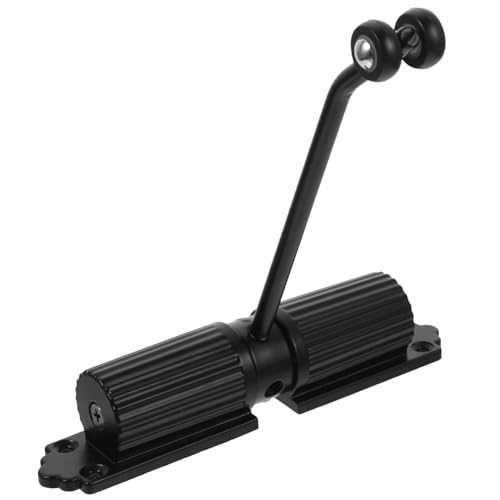 TEHAUX 家用自動閉扉器 鋳造アルミ製 ダブルスプリング可能 玄関 室内 浴室 オフィス対応 静音設計 扉自動閉まる引き戸用