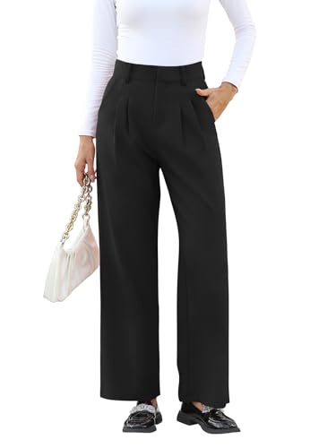 NIMIN High Waisted Work Pants for Women Business Casual Outfits 2025 Office Dress Pants Trousers with Pockets
