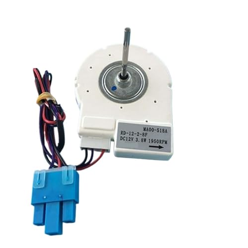 Motor De Ventilador Universal Multimarca For Refrigerador MA00-518A.RD-12-2-8F, 12 V
