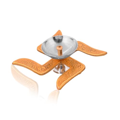 Craftvatika Gift Items for Home - Brass Diya for Pooja,Decoration Item | Return Gift for Wedding House Warming Ceremony Marriage | Gift Set for Family Friends Employee,Corporate Gift