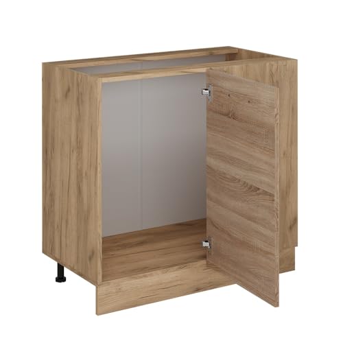 Vicco Mobile Ad Angolo Cucina Sonoma 86 Cm , Pl Rovere - 5