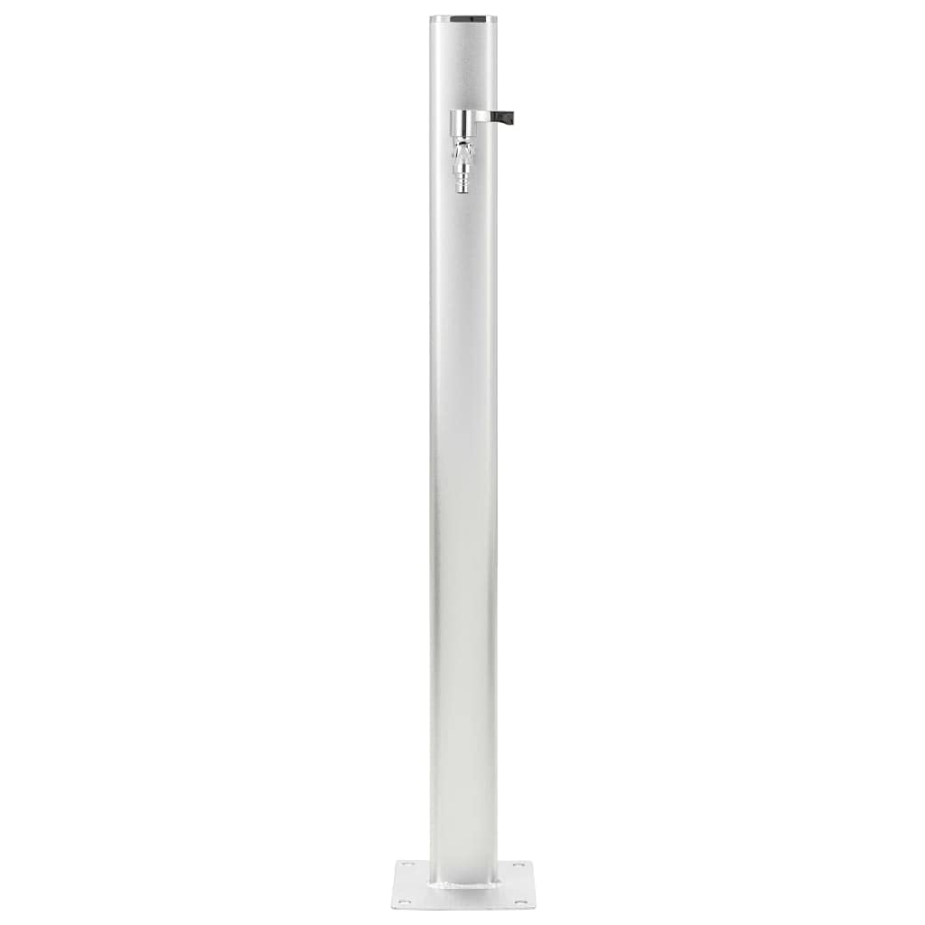 vidaXL Columna Agua para Jardín Aluminio 95 cm Fuente Exterior Patio Terraza