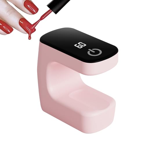 yupeuooe Lámpara UV para Uñas con Gel,Lámpara de Curado para Esmalte de Gel - Kit de Manicura Portátil para Mujeres, Niñas, Estudiantes, Salón, Taller, Hogar y Viaje