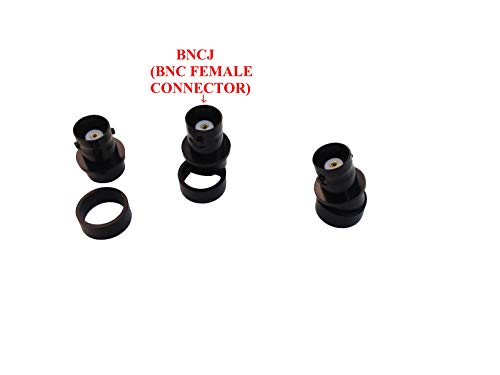 Adaptador BNC hembra a SMA macho, pack 3 unidades miniatura 5