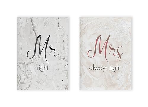 Citations de M. et Mme peinture sur toile : le cadeau de mariage idéal