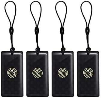 Oasbike Smart IC Cards, Smart Fobs for Smart Door Lock, Addable Smart Cards for TTLock Smart Locks, Keyless Entry Smart Cards for Door Lock - 4 Packs