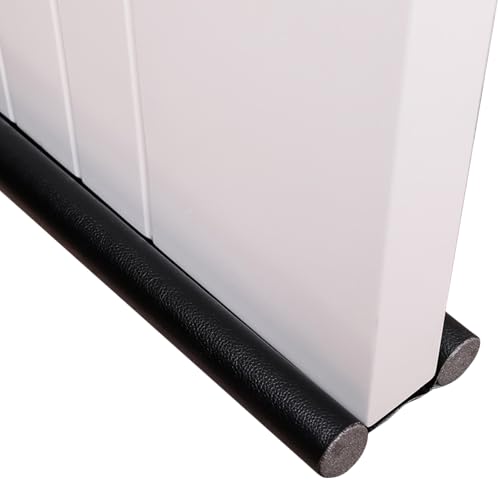 Tope de tirón de Puerta Ajustable y Flexible, protección contra Corrientes de Aire, Viento, Ruido y olores | Burlete de Doble Cara para Puerta de apartamento, Puerta Principal, Marco de Puerta