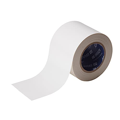 Brady ToughStripe Floor Marking Tape - White, Non-Abrasive Floor Tape - 2