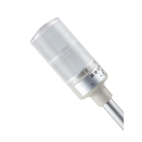 XVGB2SM 2-Color Stack Signal Light with Buzzer, Multi-Layer Tower Indicator, 24V Industrial Warning Light for CNC Machines and Automation