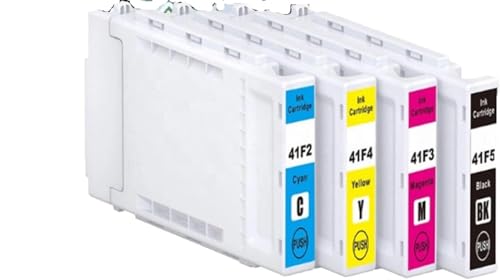 Accessories Compatible with Compatible Ink Cartridge Replacement T41F5 T41F2 T41F3 T41F4 Suitable for Epson T3100 T5100 Ink Printe Black*1