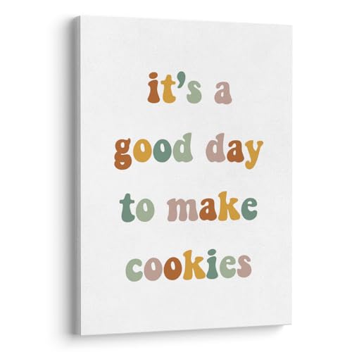 XWELLDAN Kitchen Baking Bakery Wall Art Decor Canvas Pictures, Bakery ...