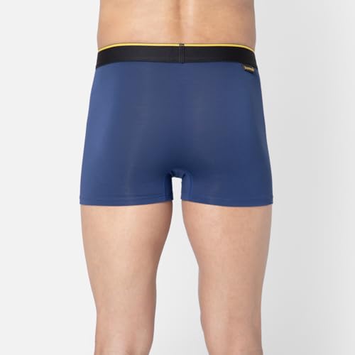 Image of Bummer Men's Finest Modal Underwear with Ultra Soft 4-Way Stretch Fabric for Ultimate Comfort - Anti-Bacterial & Breathable Solid Trunks Innerwear Combo Pack for Men