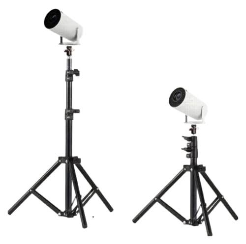 Trípode para proyector HY300 Pro Mini extensible con soporte de carga de 1,5 kg 4