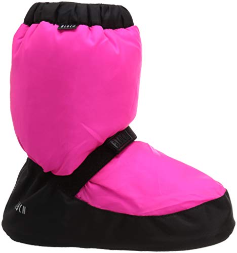 Bloch Girls Bootie Warm Up Boot Slipper, Fluorescent Pin, Large Little Kid Us #TOP5