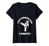 Photo Gallery donna carino kawaii mucca i just freaking love karate lover maglietta con collo a v Photo Gallery donna carino kawaii mucca i just freaking love karate lover maglietta con collo a v