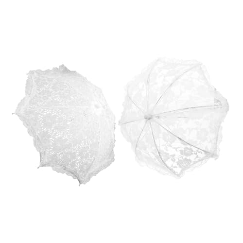 Parapluies en dentelle pour accessoire photo de mariage et parasols d'EVJF