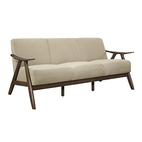 Lexicon Elle Fabric Sofa, Beige