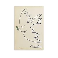 Amazon.co.jp: パブロ・ピカソ绘画アート平和の鳩ポスター