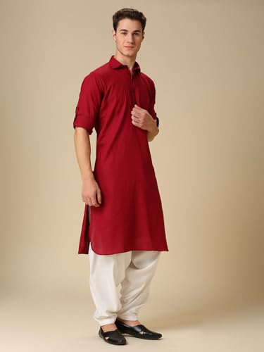 Image of Rajubhai Hargovindas Men's Premium Pathani Kurta