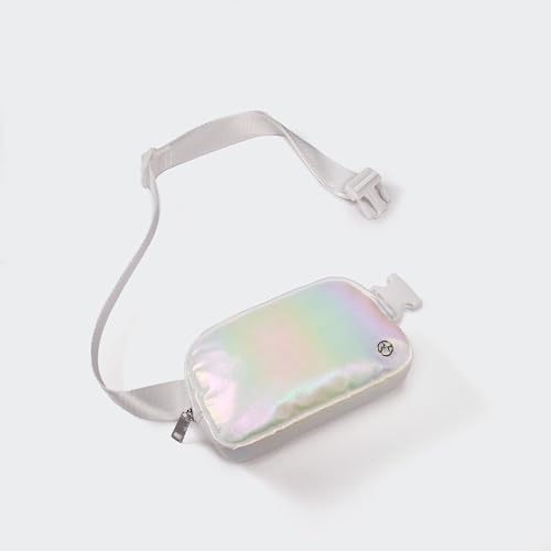 Image of Pander Everywhere Belt Bag for Women, Fashion Waist Packs, Crossbody Bags with Adjustable Strap (Iridescent).