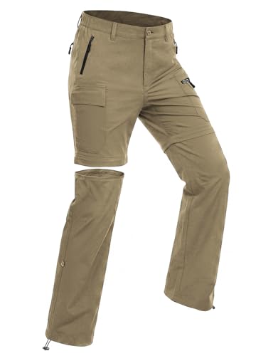Wespornow Women's Convertible Zip-Off Hiking Pants