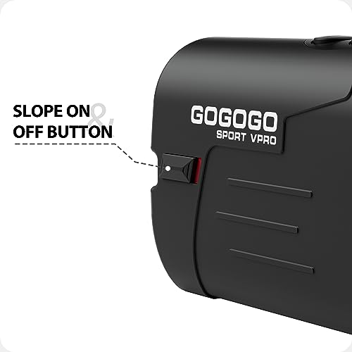 image for Gogogo Sport Vpro Laser Golf/Hunting Rangefinder, 6X Magnification Cle