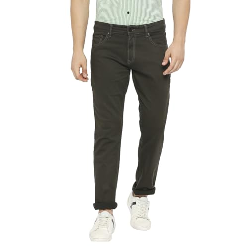 Image of Spykar Men's Ricardo Comfort Fit Mid-Rise Jeans