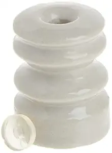 Zareba WP22 Multi-Groove Wood Post Ceramic Insulator